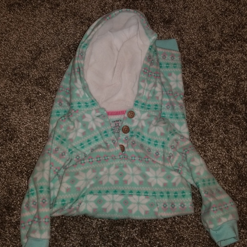 Carters 12mo winter print Jumpsuit